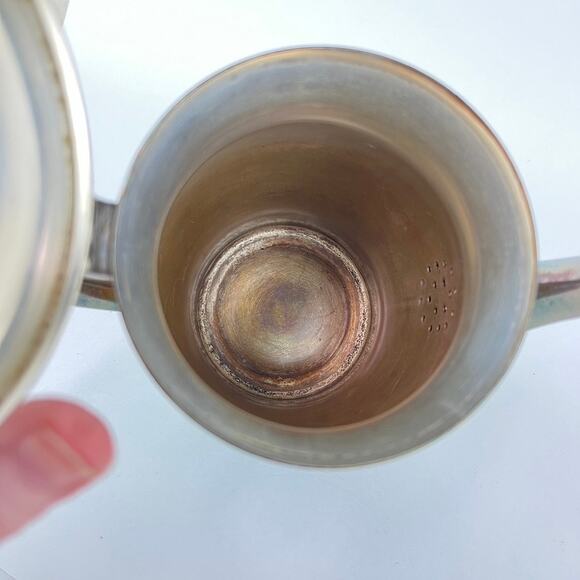 William Rogers Paul Revere Coffee Tea Pot Reproduction - Picture 4 of 7